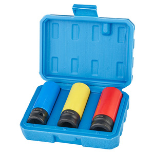 1/2Inch Drive <strong>17mm</strong> 19mm 21mm Colorful CR-MO Impact <strong>Socket</strong> 3pcs Set - Product Image 1