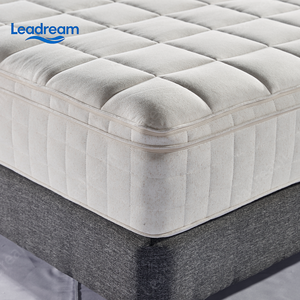 Matelas à ressorts ensachés Queen Size en tissu tricoté respirant, avec système de soutien à ressorts individuels pour la maison et l'hôtel - Product Image 3