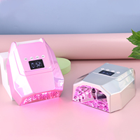Lampe UV 98W pour manucure, séchoir à ongles sans fil professionnel, lampe UV LED pour gel, séchage rapide du vernis gel, lampe à gel pour machine de manucure