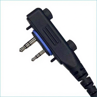 Écouteur de remplacement pour talkie-walkie Icom IC-A16 Aeronautique IC-U86 IC-T10 Radio portable bi-bande U/V avec oreillette