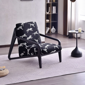 <span class=keywords><strong>Fauteuil</strong></span> de salon Rosegia, style nordique moderne, en bois massif, confortable, meubles pour la maison - Product Image 3