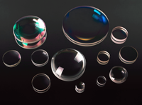 Grande quantité de miroirs optiques en verre de silice fondue, lentilles concaves, lentilles biconcaves, plano-concaves 63.28nm BOSHI