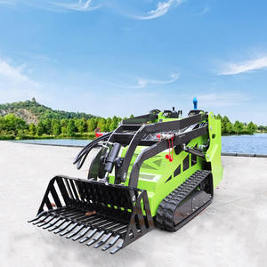 Minicargadora con Motor Honda a Gasolina, Cargadora Frontal con Orugas, 17.2kW, Capacidad de Cucharón de 0.2m3, Bomba de Alta Eficiencia - Product Image 5