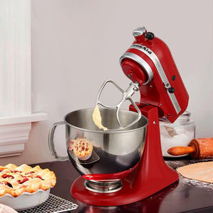 Repuestos para Batidora de Pedestal, <span class=keywords><strong>Batidor</strong></span> <span class=keywords><strong>Plano</strong></span> de Acero Inoxidable para Batidora de Pedestal con Cabezal Inclinable de 5 Cuartos de Galón, Accesorio para Batidora <span class=keywords><strong>KitchenAid</strong></span> - Product Image 5