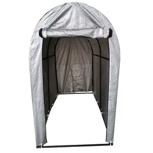 Portable waterproof PE fabric bicycle shelter storage shed carport with competitive price (R)