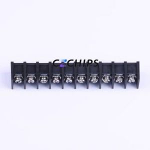 KF55S-10.0-10P Barrier Terminal Block Through hole Component (THT),P=10mm Connector Two Sides 10mm 1x10P Straight Pin - Product Image 1
