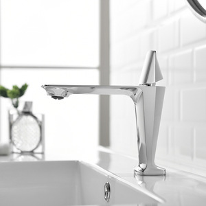 Mitigeur moderne chromé pour eau chaude et froide or rose Lavage à la <span class=keywords><strong>main</strong></span> Robinets de salle de bain de luxe <span class=keywords><strong>Ensemble</strong></span> de robinets de lavabo - Product Image 5