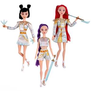 Nueva Muñeca Musical de 11.5 Pulgadas, Realista, con 11 Articulaciones, Estilo K-POP, Grupo Femenino Witcher - Product Image 2