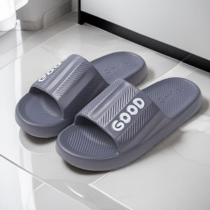 รองเท้าแตะแบบสวมเปิดนิ้วเท้า EVA กันลื่น ระบายอากาศได้ดี กันน้ำ นุ่มสบาย สไตล์สปอร์ต สำหรับใส่ในบ้าน/นอกบ้าน ราคาประหยัด สำหรับผู้ชาย - Product Image 1