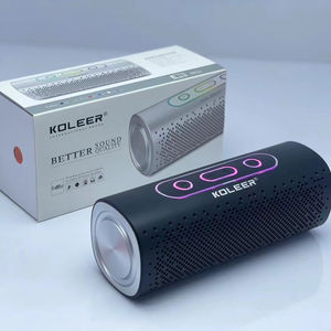 ลำโพงไร้สายรุ่นใหม่ <span class=keywords><strong>Koleer</strong></span> S819 เชื่อมต่อ Bt เสียง 360 องศา ลำโพงเบสสำหรับฟังเพลงที่บ้าน - Product Image 1
