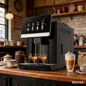 Máquina de Café Espresso Automática 2026, Precio de Fábrica, de un Solo Toque, del Grano a la Taza, para Cappuccino, con Pantalla Táctil de 7 Pulgadas - Product Image 5