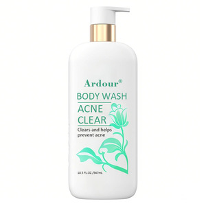 Savon liquide pour le corps à l'arbre à thé naturel, marque privée, antibactérien, antifongique, lavage du corps, lavage des pieds - Product Image 1