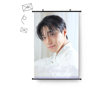 Großhandel KPOP ATEEZ Your Friendly <span class=keywords><strong>Ghost</strong></span> Coming Fototapisserie Stoffposter Hängende Bilder - Product Image 3