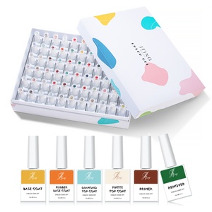 JTING Professionnel OEM/ODM, conception personnalisée, marque privée, ensemble de vernis à ongles en gel UV 60 couleurs 15ml avec boîte pour fournitures de salon de manucure - Product Image 6