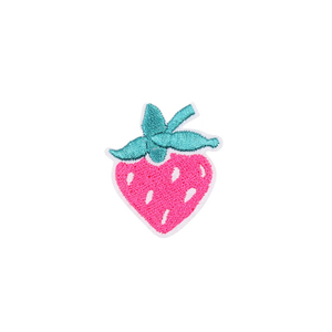 Logo personnalisé Alphabet tissu strass broderie fer sur patch <span class=keywords><strong>toile</strong></span> vêtements perles brodées coeur étiquette de fruits - Product Image 4