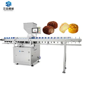 Sanhe kaydet Laber puf krem reçel dolum makineleri ekmek çörek isssan enjekte makinesi seri üretim