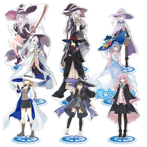 9 Estilos de Figuras de Anime Majo No Tabitabi, Soporte de Acrílico para Escritorio, Modelo de Anime - Product Image 5