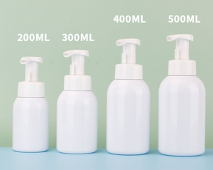 300ML Witte PET Pompfles voor Gezichtsreiniger & Handdesinfectiemiddel, 500ml inhoud, Zeefdruk, Optie voor aangepast logo, Cosmetische kwaliteit - Product Image 5
