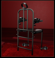 BDSM sexe meubles avec poignets Femdom chaise forcé jambe séparateur bas du corps ouvert jambe support Couple jouets sexuels Bondage accessoires Sex Shop