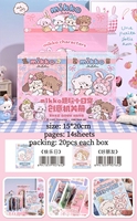 DHF536 Licensed Creative Cartoon Mikko Capybara Butterbear DIY Craft Books Puzzle TrainingBooks Children's Quiet Books Busy Book