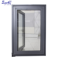 Ventanas Prefabricadas de Aluminio con Rotura de Puente Térmico, Instalación Rápida, Tamaño Personalizado