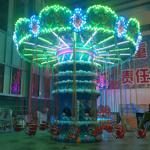 Atracciones de Columpios para Parques de Diversiones, Juegos Mecánicos para Niños, Columpios Voladores, Columpios Voladores de 24-36 Asientos - Product Image 5