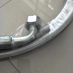 Tuyau flexible en métal Xinze, diamètre 8 mm, en acier tressé, ondulé, pour eau, vapeur et sédiments, en acier inoxydable - Product Image 4