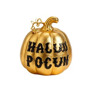 Calabaza Dorada de <span class=keywords><strong>Hocus</strong></span> <span class=keywords><strong>Pocus</strong></span>, Regalo Personalizado de Resina, Perfecta para Decoración de Halloween, Adornos de Mesa y Detalles para Fiestas de <span class=keywords><strong>la</strong></span> Temporada de Terror - Product Image 1