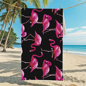 MB880 Couverture <span class=keywords><strong>de</strong></span> bain d'été en microfibre avec logo personnalisé <span class=keywords><strong>Tapis</strong></span> <span class=keywords><strong>de</strong></span> plage en microfibre avec impression par sublimation et style tropical - Product Image 6