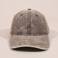 Cappellino da Baseball Vintage a 6 Pannelli con Logo Ricamato Personalizzato, Unisex, Stile Dad Hat, Effetto Invecchiato, Morbido, con Chiusura Regolabile