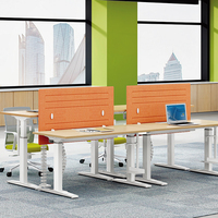 Bureau debout électrique à moteur réglable en hauteur cadre de bureau assis debout table de mobilier de bureau de luxe