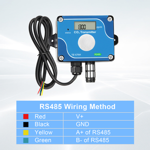 Sonde de <span class=keywords><strong>CO2</strong></span> pour bioréacteur avec transmetteur de surveillance de <span class=keywords><strong>CO2</strong></span> de précision RS485 avec écran LCD, compteur de <span class=keywords><strong>CO2</strong></span> pour brasserie - Product Image 2