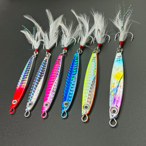 Señuelo de Pesca Aotuo, Modelo VIB, Metálico, Luminoso, de Largo Alcance, para Pesca de Lubina, Pargo, Mandarina, en Agua Salada y Dulce - Product Image 4