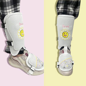 ओम गंध कढ़ाई सैंडविच जाल बेसबॉल नरम गेंद बल्लेबाज के पैर गार्ड कोहनी गार्ड - Product Image 6