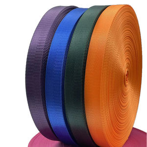 Custom Design <strong>Nylon</strong> <strong>Webbing</strong> Strap Low Price Herringbone Striped Pattern Embroidered Style - Product Image 4