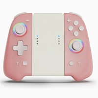 Controlador de Joystick para PC Inalámbrico BT con Motor de Vibración, Botón Turbo, Giroscopio de Seis Ejes, Volante de Juego para Teléfono