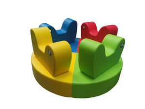 Vui vẻ đi vòng mềm chơi trong nhà sân chơi sóc <span class=keywords><strong>Carousel</strong></span> điện <span class=keywords><strong>mini</strong></span> vui vẻ đi vòng - Product Image 6