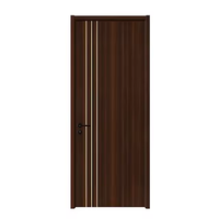 Derniers modèles de portes en bois modernes Personnalisation de portes en bois Prix bon marché Fabricant directement