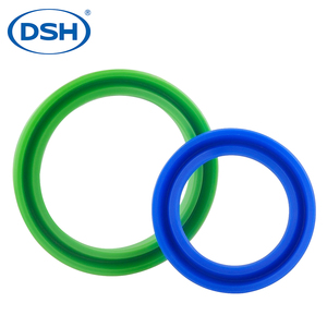 Phớt piston thủy lực <span class=keywords><strong>IDI</strong></span> - Phớt kép tác động kép kết hợp PTFE+NBR cho xi lanh công nghiệp - Product Image 2