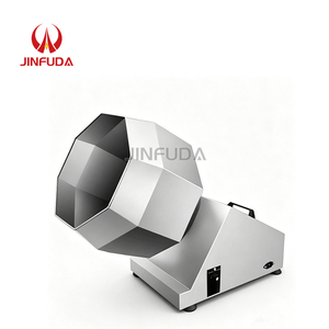 Mezcladora Eléctrica Comercial de Acero Inoxidable Octogonal para Sazonar y Mezclar Alimentos, Ideal para Nueces y Semillas Tostadas - Product Image 1