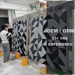 Arte Murale 3D Islamica Araba per Hotel 5 Stelle, Intagli in Legno con Texture Wabi Sabi per Progetti di Pittura - Product Image 4