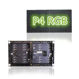 256x128mm RGB interior programable P4 SMD LED Panel de módulo