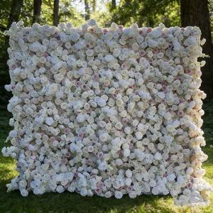 ฉากหลังดอกไม้ประดิษฐ์ 5 มิติ ขนาด 8x9 ฟุต ตกแต่งบ้าน ดีไซน์เต็มรูปแบบ ขายดีสำหรับเทศกาล - Product Image 1