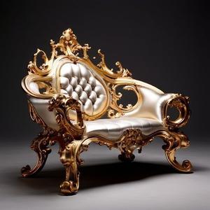 Sofá de Tres Plazas de Madera de Teca Sólida con Aspecto Real y Diseño Lujoso con Artesanía Premium para un Ambiente Sofisticado - Product Image 3