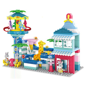 Yuxin Science And Education Sound Light Electric Park Large Particle Building Blocks For Children Educational Toy Early Learning - Product Image 3