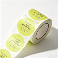 Rouleau d'autocollants en papier adhésif holographique personnalisé, imperméable, anti-contrefaçon, écologique - Marque de luxe