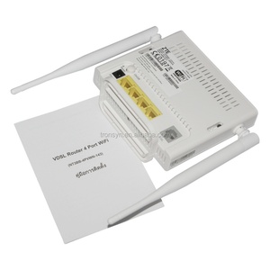 ZTE ZXHN H168N 300Mbps 4 Port VDSL/ADSL2+ <b>Wireless</b> <b>Modem</b> ADSL Router With External Antenna - Product Image 4