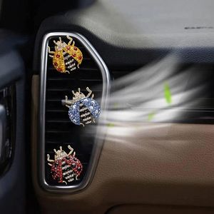 Parfum de climatisation de voiture Beetle Rafraîchisseur d'air de voiture Parfum de voiture Intérieur automobile Strass <span class=keywords><strong>Coccinelle</strong></span> Styling - Product Image 2