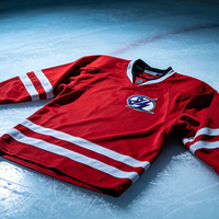Écussons thermocollants personnalisés en feutre non tissé pour broderie 3D, pour chapeaux, équipes sportives de hockey sur glace, maillots et vestes