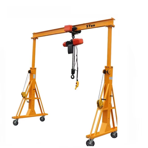 Harga Terbaik mobil listrik portabel Gantry Crane 1ton 2ton 3ton Gantry Crane dengan <span class=keywords><strong>Hoist</strong></span> - Product Image 1